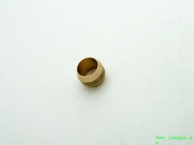 Roppantógyűrű 6 mm réz