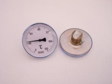 Hőmérő csőre forrasztható RAKY F63 0-120°C d= 60mm