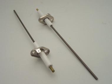 Ionizációs elektróda 9x60 mm 2 furatos lemezzel