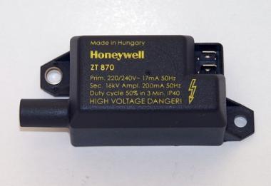 Gyújtótrafó Honeywell ZT 870 kábel nélkül